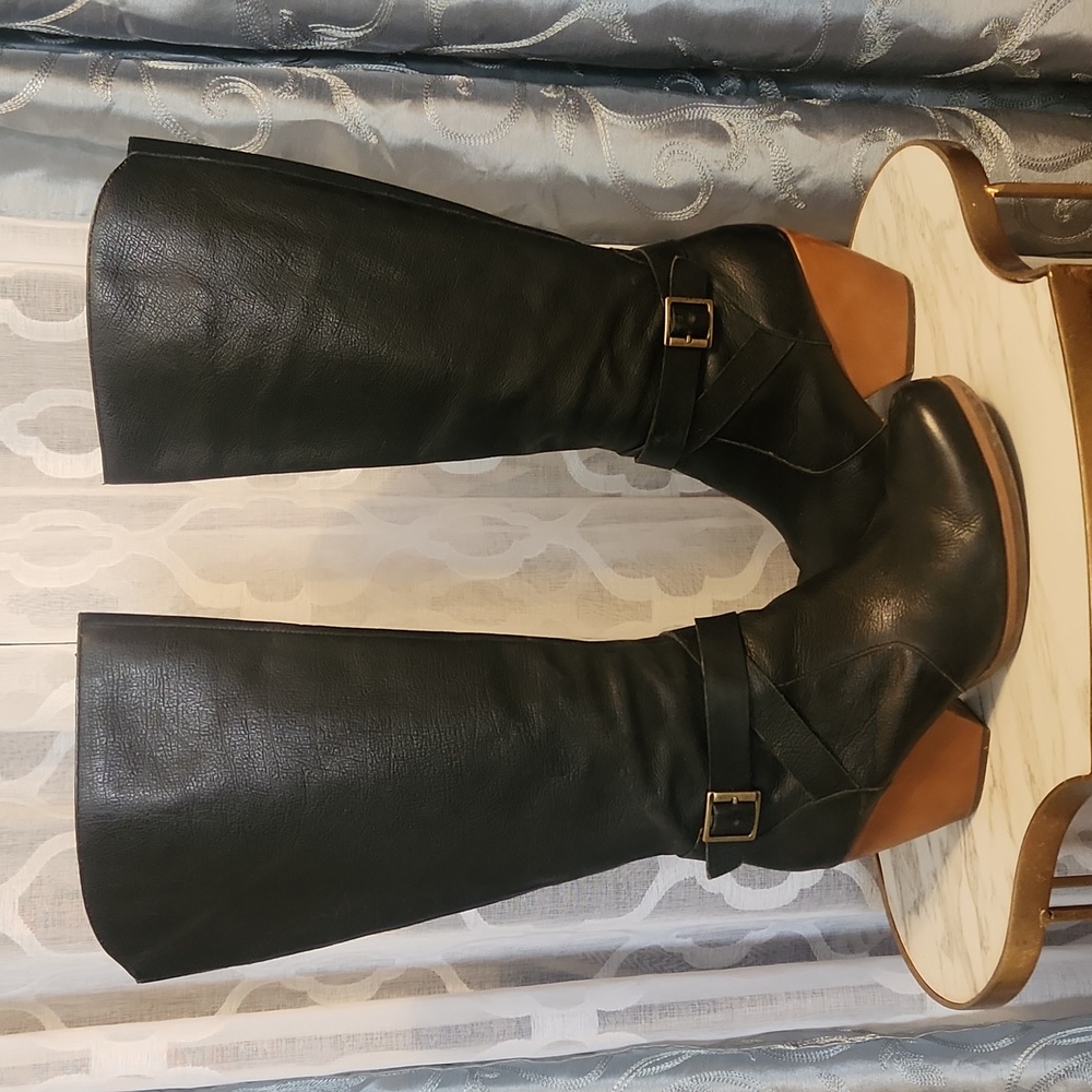 Genuine Leather tall boots